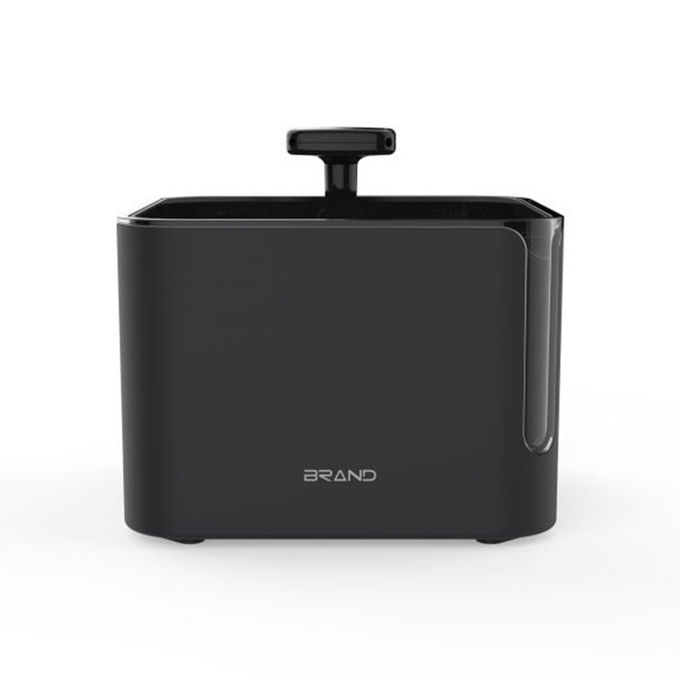 카메라와 검은 자동 애완 물그릇 2.5L 360 도 회전 가능한 유출구 0