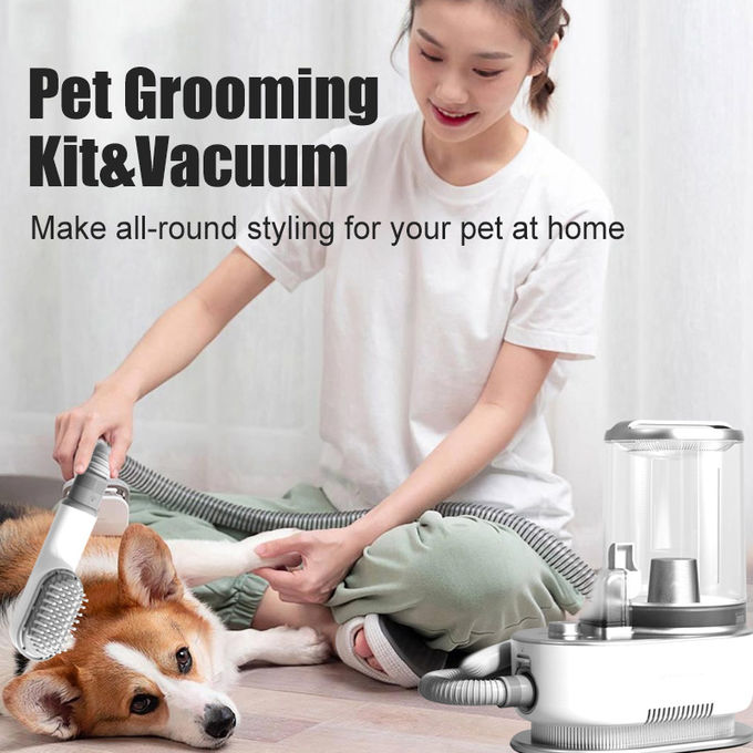 높은 전력 400W Pet 그루밍 기계 4L 모발 제거 헤파필터 저소음 1
